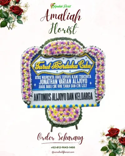 Papan Bunga Duka batang